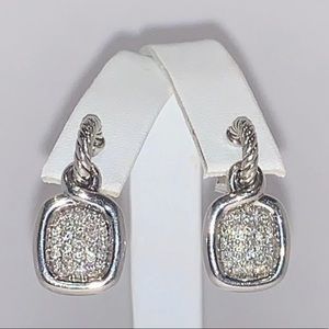 DAVID YURMAN LABYRINTH DROP EARRINGS WITH DIAMONDS